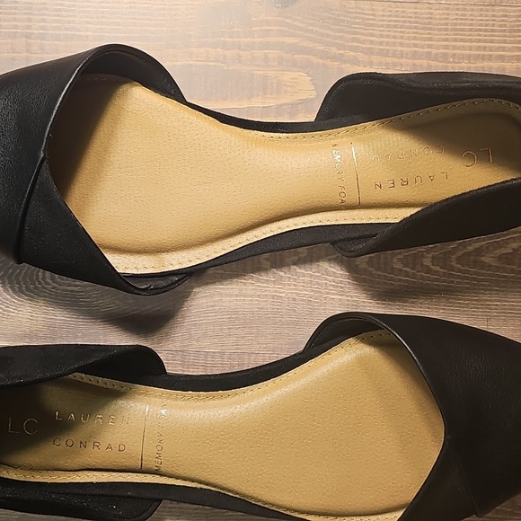 LC Lauren Conrad Women's Black Flats - Picture 3 of 8